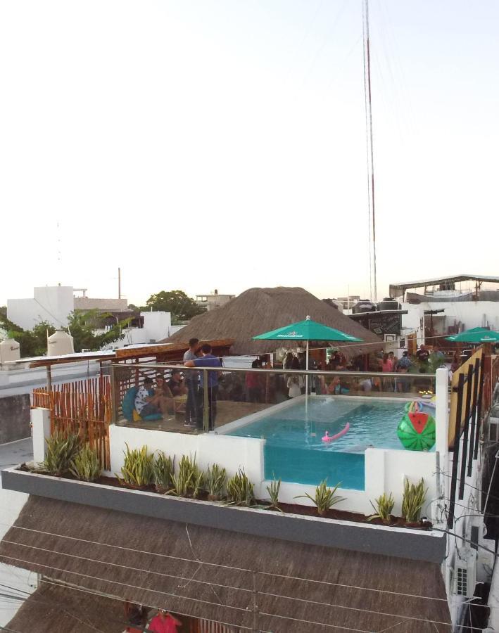 Straw & Rooftop Bar Auberge de jeunesse Tulum